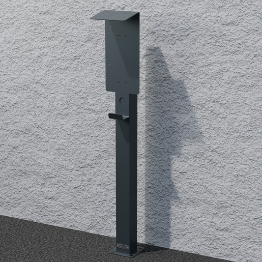 Charging station for Mercedes Benz ECE Wallbox with roof | stand | Stand | stele | base