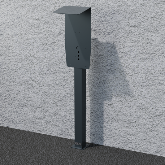 Charging station for Mercedes Benz ECE Wallbox with roof | stand | Stand | stele | base