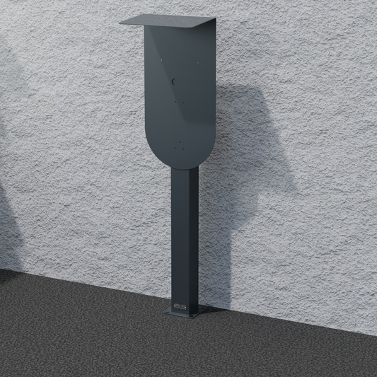 Charging station for Easee Wallbox with roof | stand | Stand | stele | base