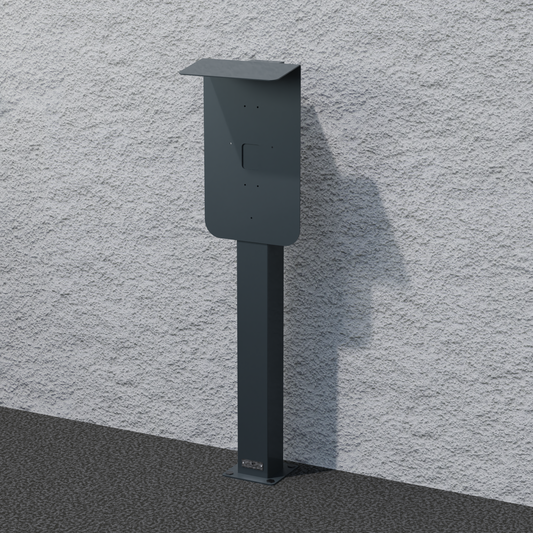 Charging station suitable for ELLI (VW) Audi, Skoda Wallbox with roof | Stand | Stand | stele