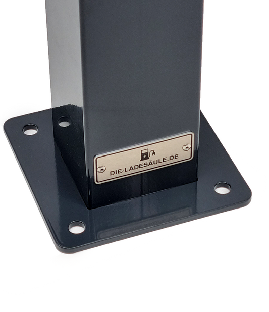 Charging station suitable for KEBA P40 KeContact Wallbox with roof | Stand | Pedestal | Stele