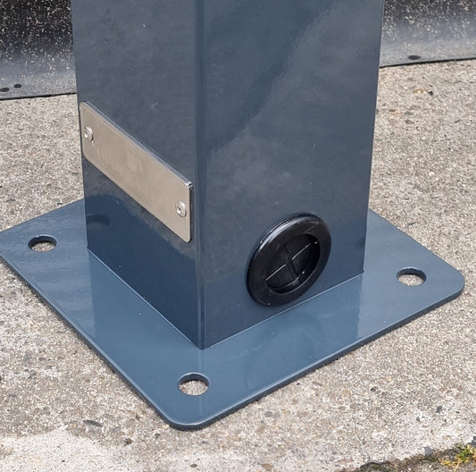 Dual charging station "DUO" especially for ABL EMH1 wallbox - stele - base - stand