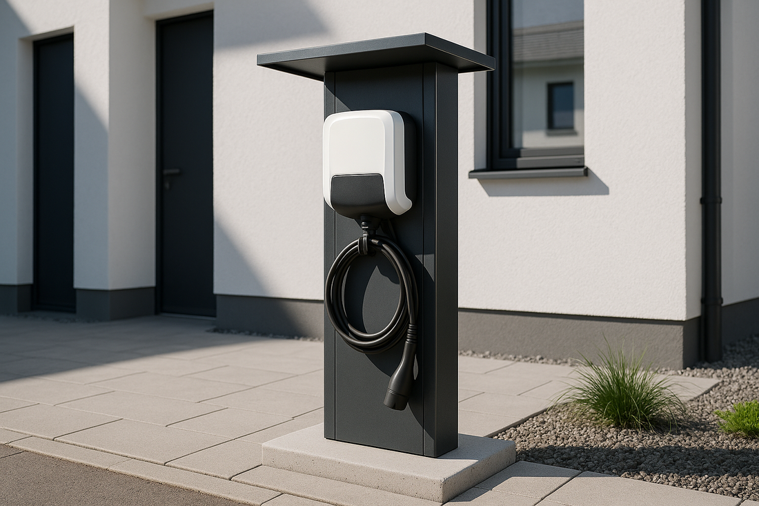 Warum eine Ladesäule für Ihre Wallbox? Die smarte Alternative zur Wandmontage