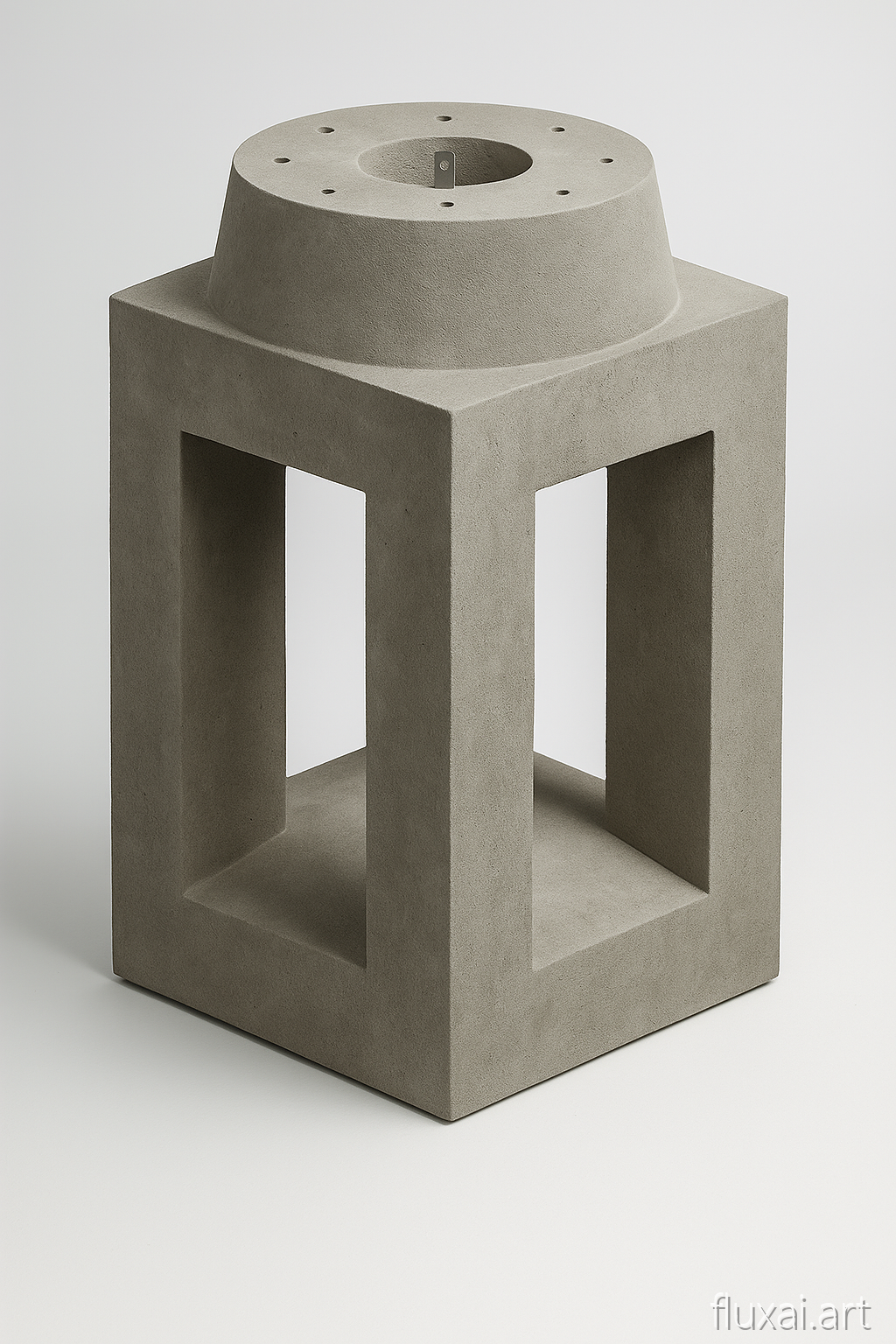 Prefabricated foundation for Qwello V2 AC charging station 