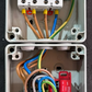 Terraced house AG charging station suitable for Alfen Eve Single or Double Pro Wallbox with roof