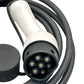 5 meter charging cable 22 KW Type2 for electric cars and hybrid 22KW - Cable length 5m - TÜV &amp; CE &amp; DEKRA tested - With bag