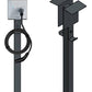 Doppel Zweifach Edelstahl Ladesäule Standfuss fuer SolarEdge One EV Ladegerät Wallbox