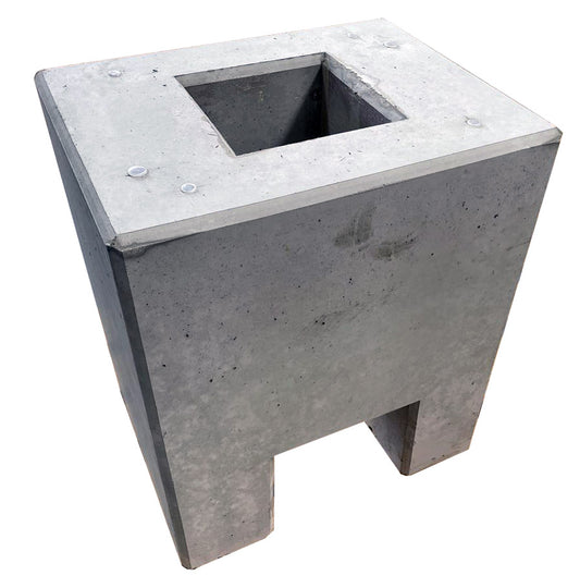 Cito 250 och Cito 500 betongfundament - prefabricerat fundament speciellt för Cito laddstolpe - 250 kg