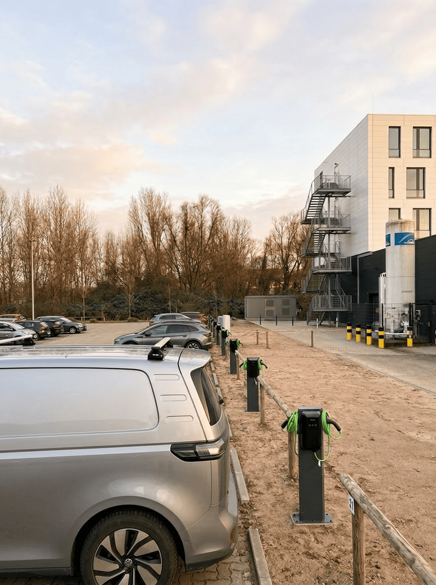 Prefabricated foundation specifically for KEBA stand KeContact P20 / P30 / P40 charging station (Keba 131813, 89735,90786,131771,131813)