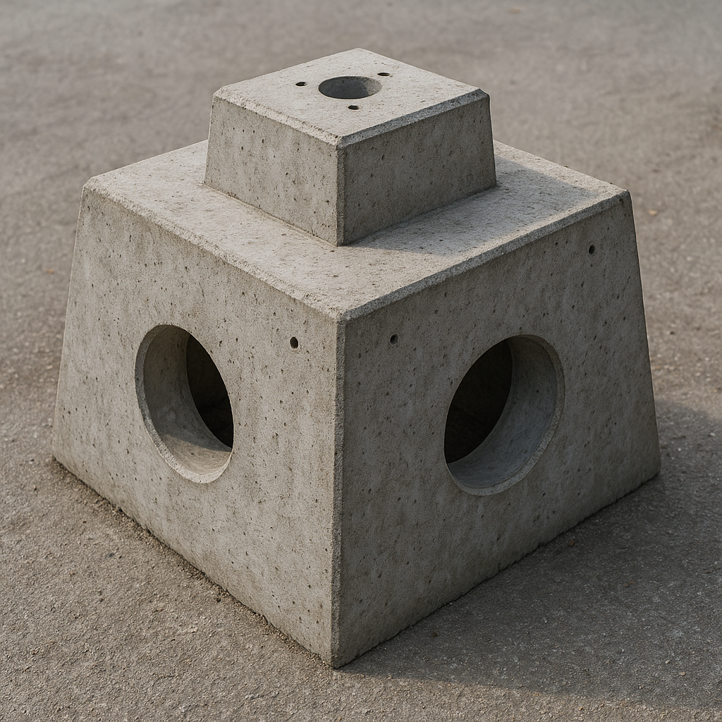 Cito 250 and Cito 500 concrete base - ready-made foundation especially for Cito charging station - 250 kg