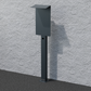 Charging station suitable for Weidmüller VALUE Wallbox with roof | Stand | Pedestal | Stele |