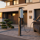 Charging pole suitable for Loxone Tree or Air Wallbox with roof | stand | pedestal | column | base