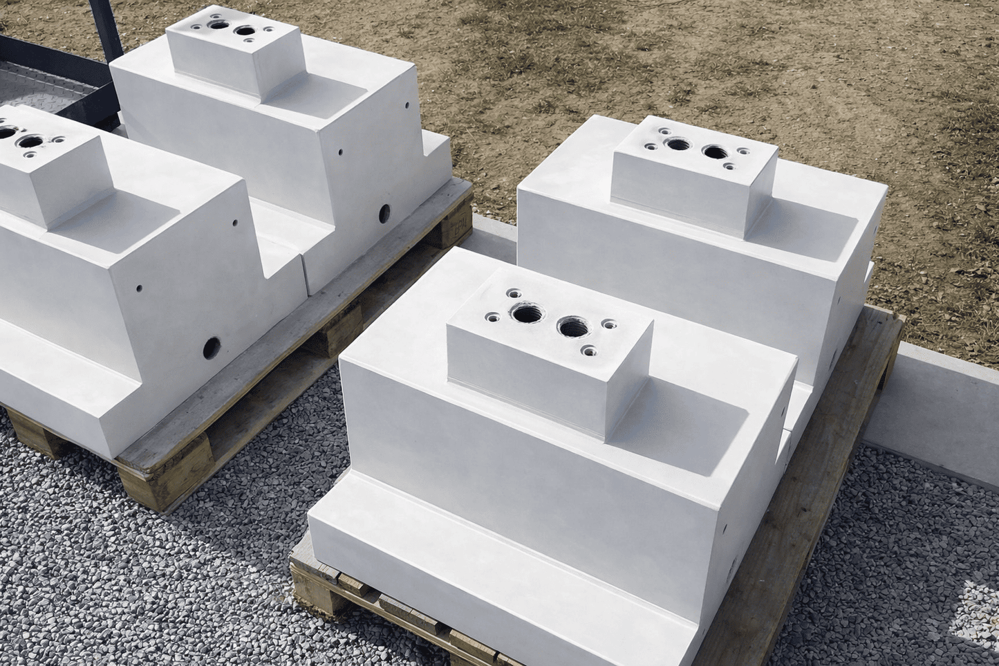 Fertigfundament passend für MENNEKES AMEDIO Ladesäulen - Betonfundament