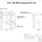 Alpitronic Betonfundament für Hypercharger HYC150, HYC200, HYC300 & HYC400