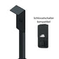 Laddningsstolpe lämplig för ABL EMH1 Wallbox med tak | Stand | Pedestal | även lämplig för Senec Wallbox Pro