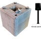 Ready-made concrete foundation specifically suitable for Original Easee Base 1-Way, 2-Way, 4-Way (90322) 