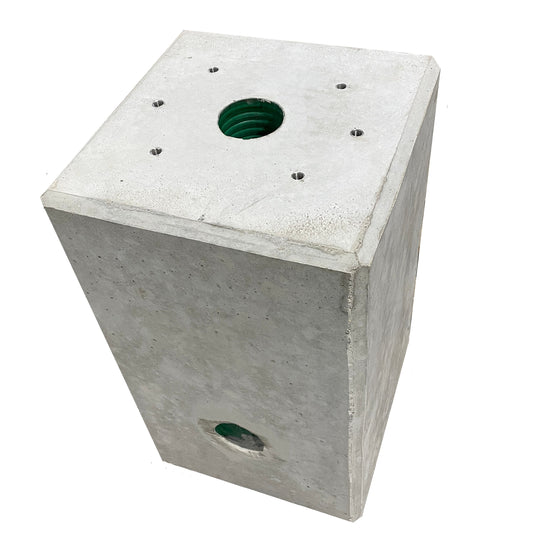 Prefabricated foundation XL (101 kg) made of concrete for "DIE-LADESÄULE.DE" charging station, base or stele