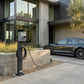 Charging column suitable for SMA EV Charger Wallbox with roof | Stand | Stand | Stele | base