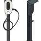 Charging station suitable for Solax X3-EVC-20K / Q.Home Q.Cells EDRIVE Wallbox with roof with cable hook | Stand | Pedestal | Stele | Base