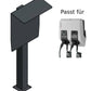 Charging station suitable for Mennekes Amtrom 4You &amp; 4Business Wallbox with roof | stand | pedestal | stele | base 