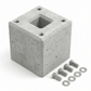 Ready-made concrete foundation specifically suitable for Original Easee Base 1-Way, 2-Way, 4-Way (90322) 