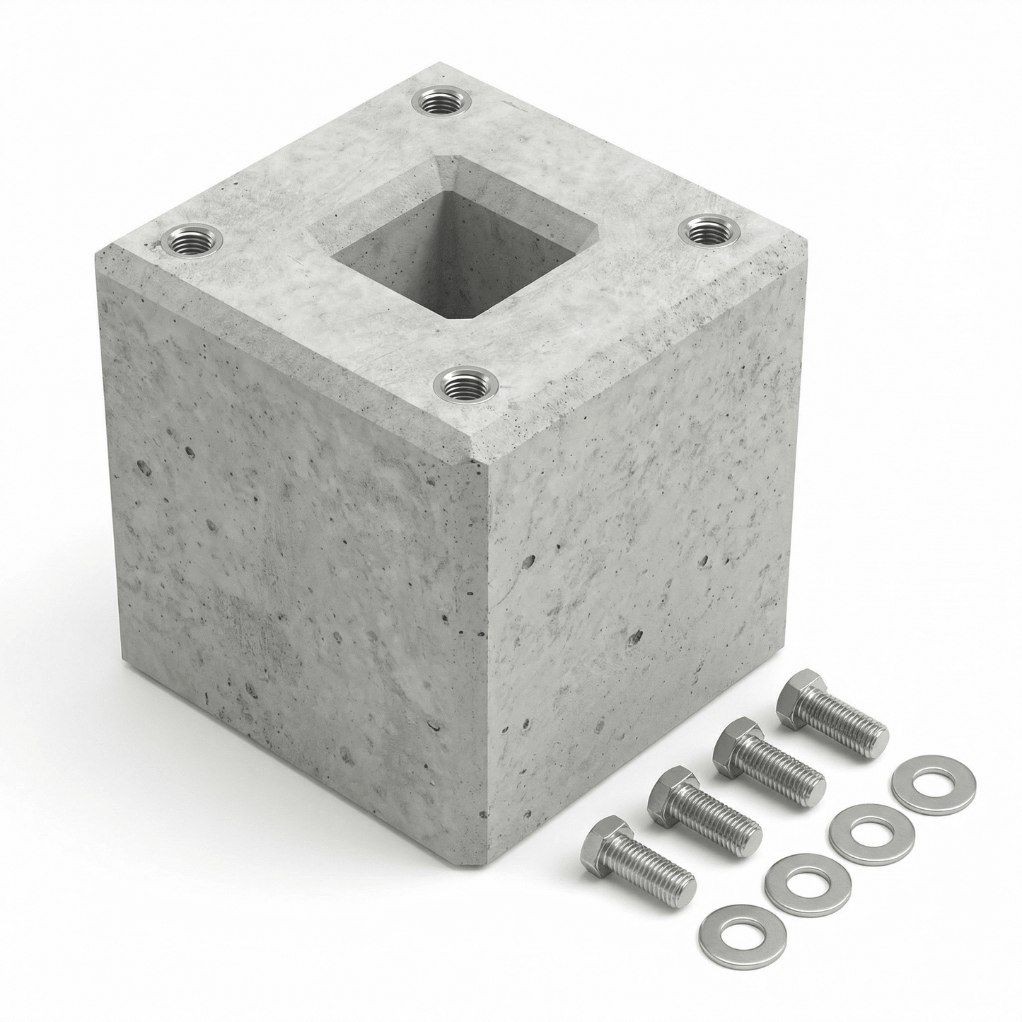 Ready-made concrete foundation specifically suitable for Original Easee Base 1-Way, 2-Way, 4-Way (90322) 