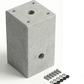 Prefabricated foundation XL (101 kg) made of concrete for "DIE-LADESÄULE.DE" charging station, base or stele