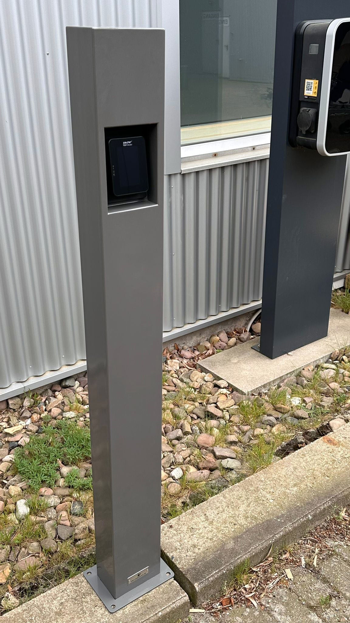 Stand suitable for Payter Apollo Terminal - made of stainless steel ...