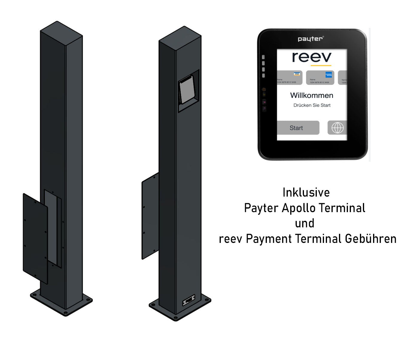 reev Payment Terminal - payment terminal including 24 months reev Payment Terminal fee