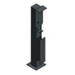 Terraced house AG charging station suitable for Alfen Eve Single or Double Pro Wallbox with roof