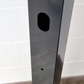 Laddningsstolpe lämplig för 2 Easee Wallbox med tak | BESIDE | Stativ | Piedestal | Bas