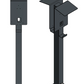 Dual charging station "DUO" especially for ABL EMH1 wallbox - stele - base - stand
