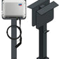 Double charging column suitable for 2x SMA EV Charger Wallbox with roof | Stand | Stand | Stele | base