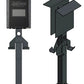 Dual charging column suitable for 2 x OpenWB Series 2 Duo / Standard Wallbox with roof and 4 cable holders | Stand | Stand | stele